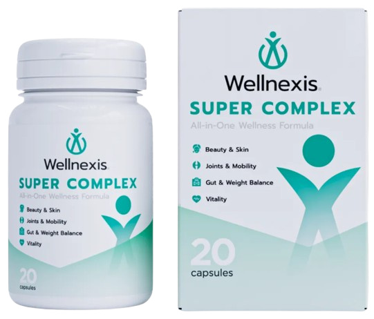 Wellnexis Super Complex Szemvitamin Flakon és Doboz